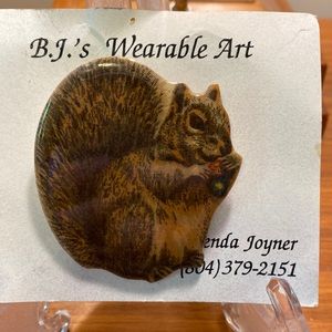 Giant sized Ground Squirrel Pin